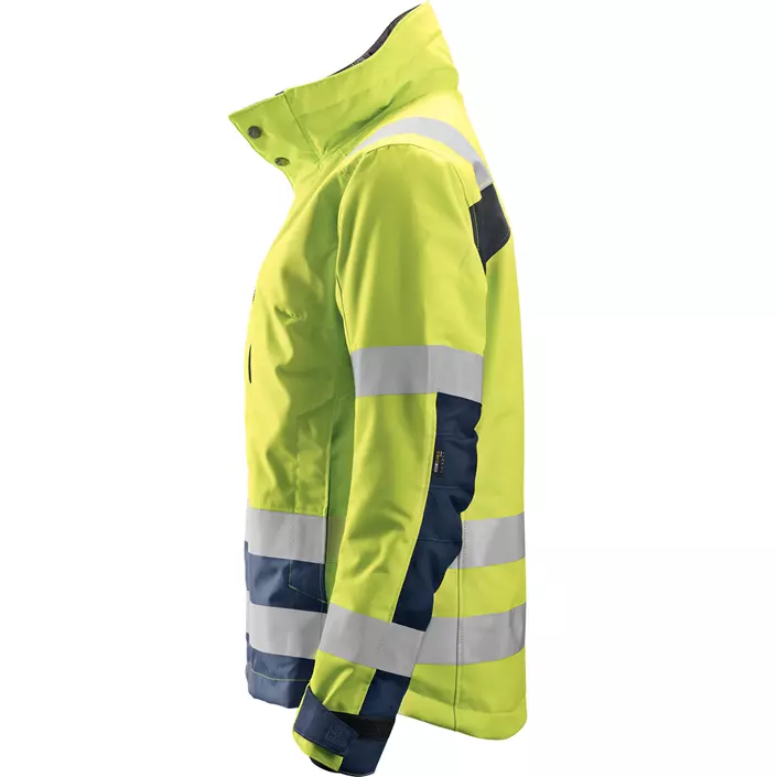 Snickers AllroundWork 37.5® women's winter jacket 1137, Hi-vis Yellow/Marine, large image number 2