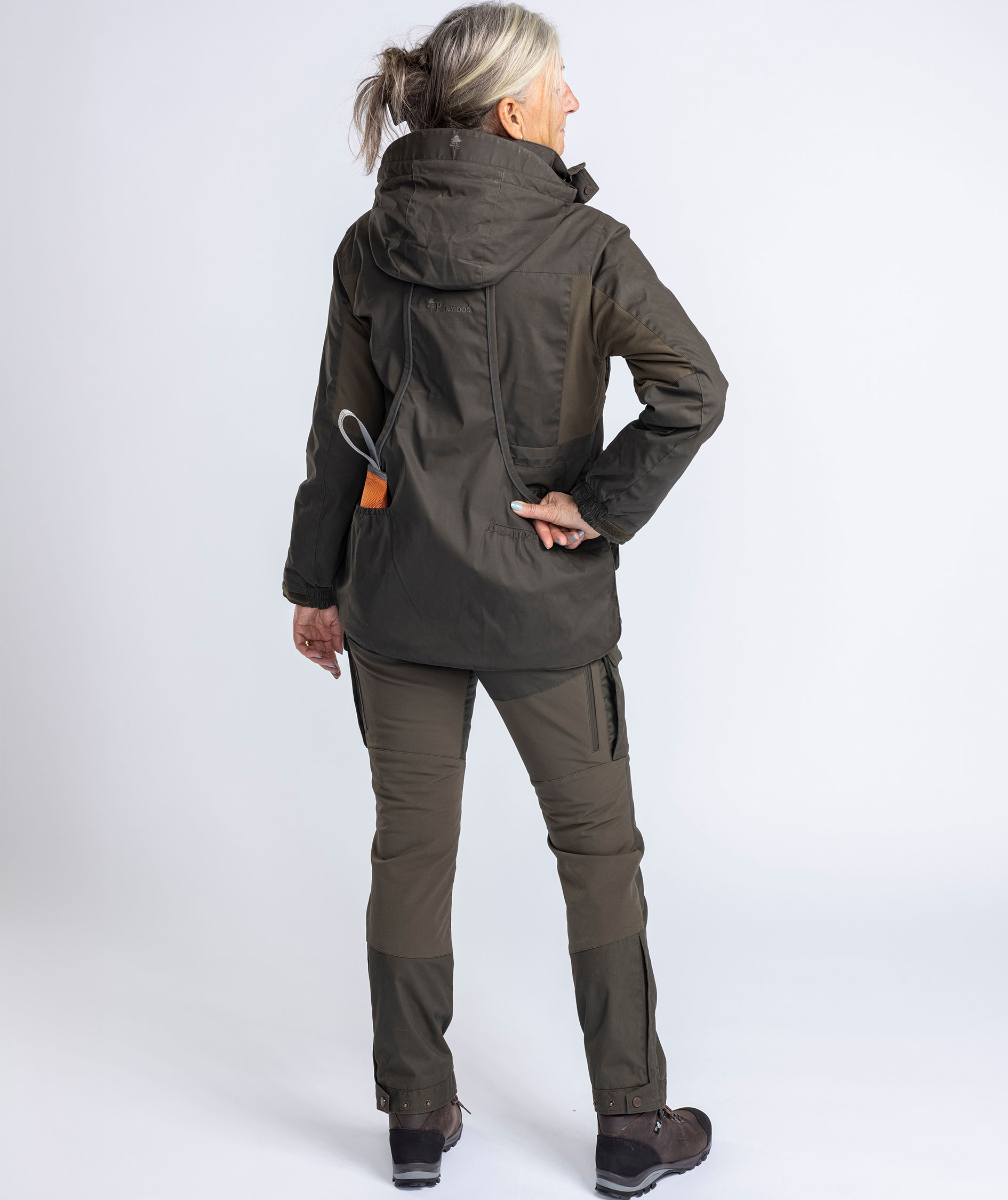 Pinewood&nbsp;Dog Sports Trainer Extreme damejakke, Moss green, large image number 11