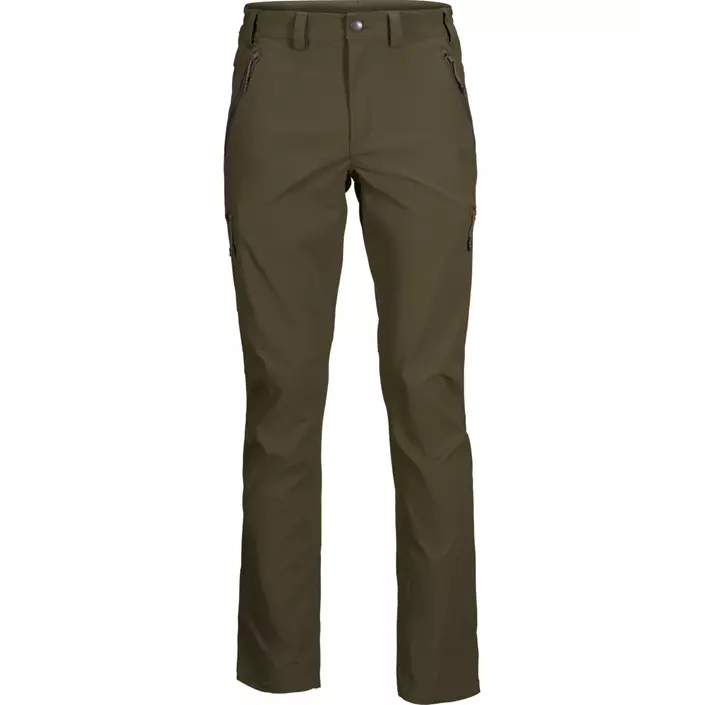 Seeland Outdoor stretch trousers, Pine green, large image number 0