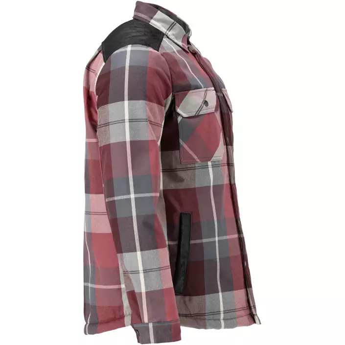 Mascot Customized flannel shirt jacket, Bordeaux, large image number 2