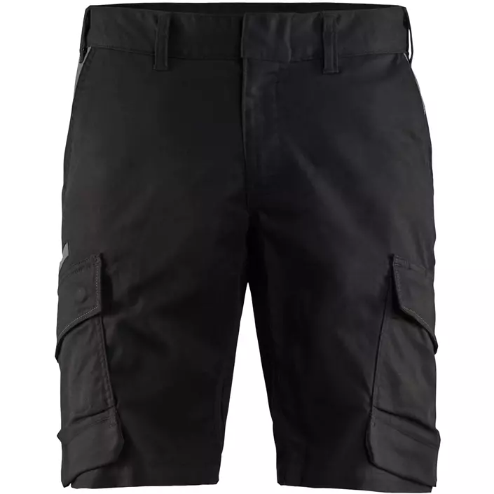 Blåkläder work shorts, Black/Dark Grey, large image number 0