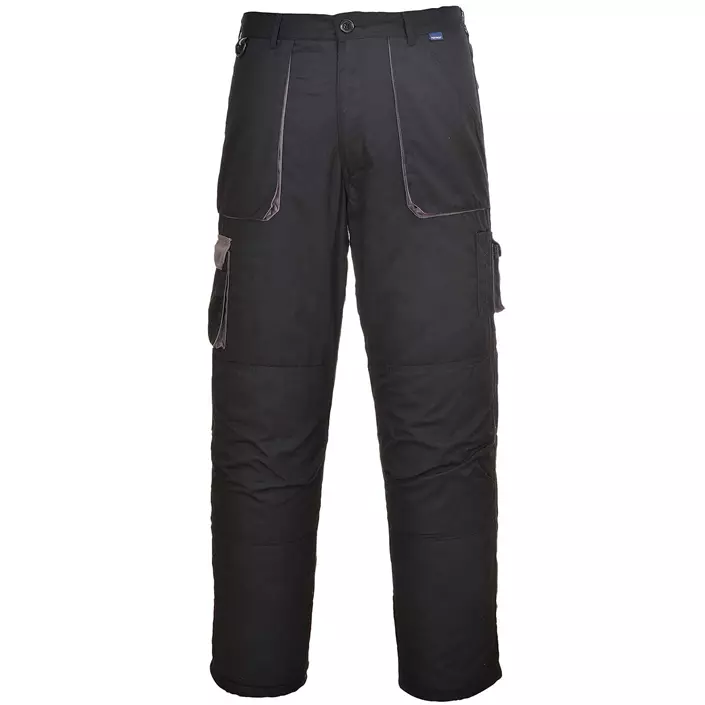 Portwest Texo work trousers, Black/Grey, large image number 0