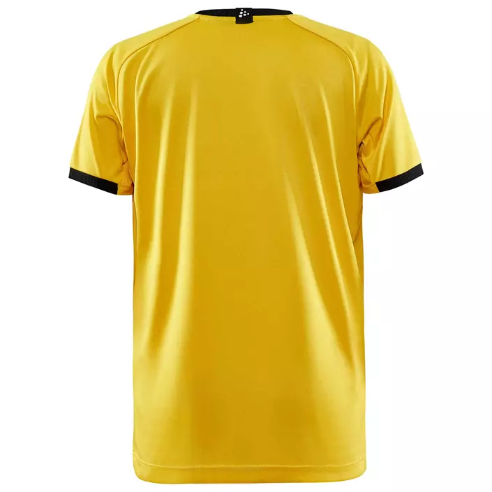 Craft Progress 2.0 Graphic Jersey T-Shirt für Kinder, Sweden Yellow/Schwarz, large image number 2