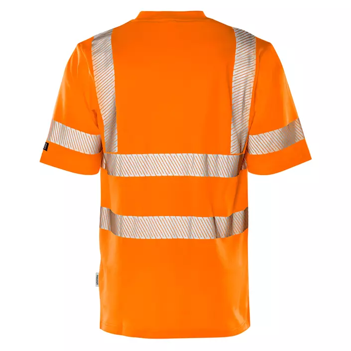 Fristads T-skjorte 7407, Hi-vis Orange, large image number 1