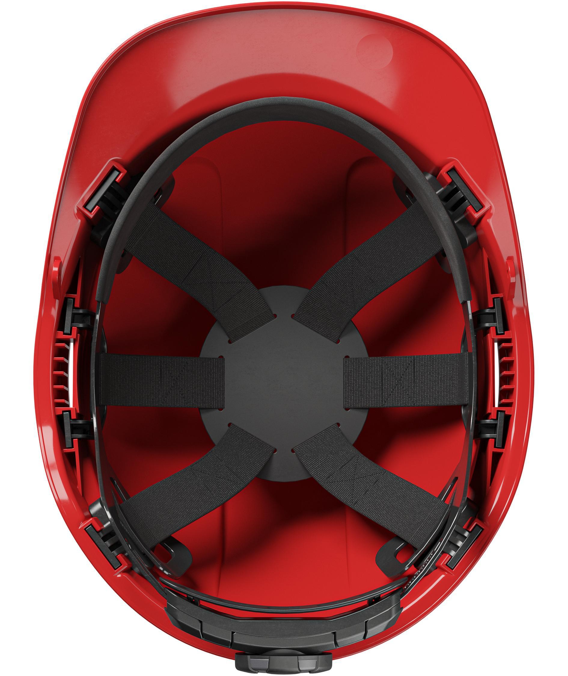 Hellberg Factor safety helmet, Red, Red, large image number 2