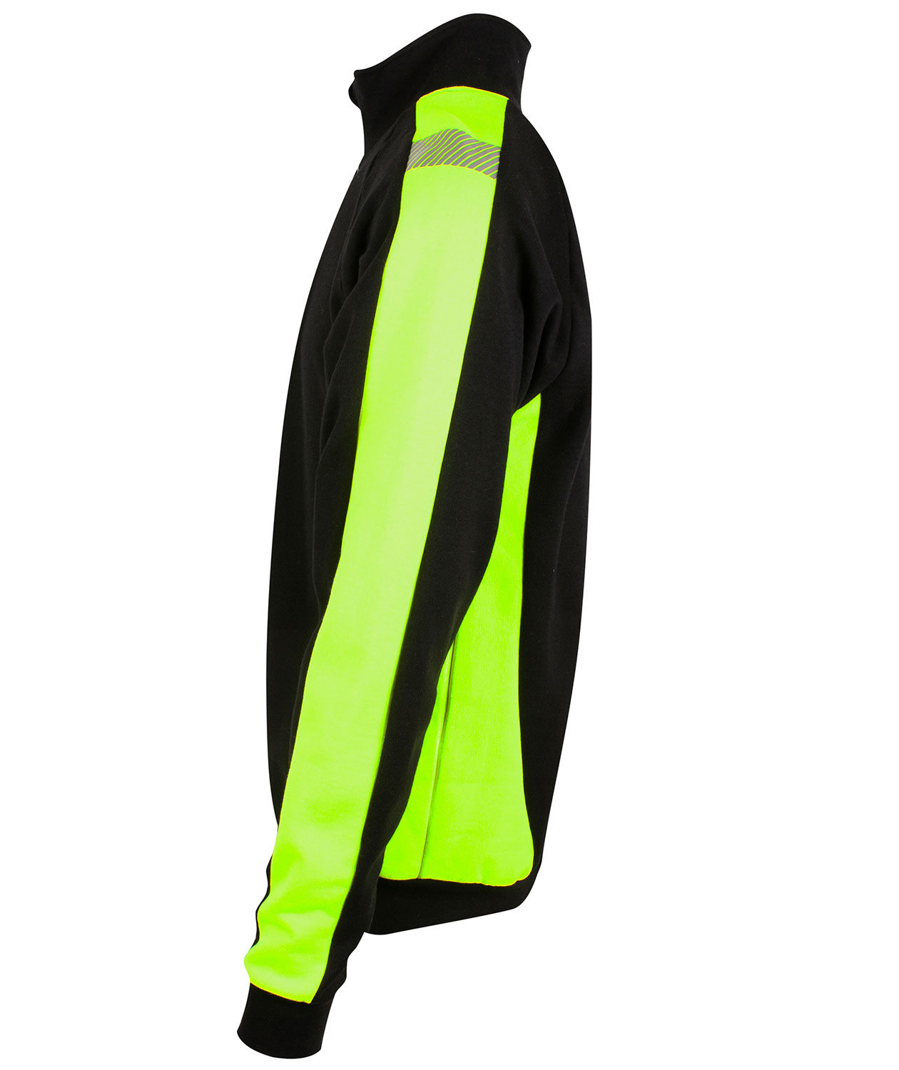 YOU Wilmington Pro sweatshirt, Svart/Hi-Vis Gul, large image number 4