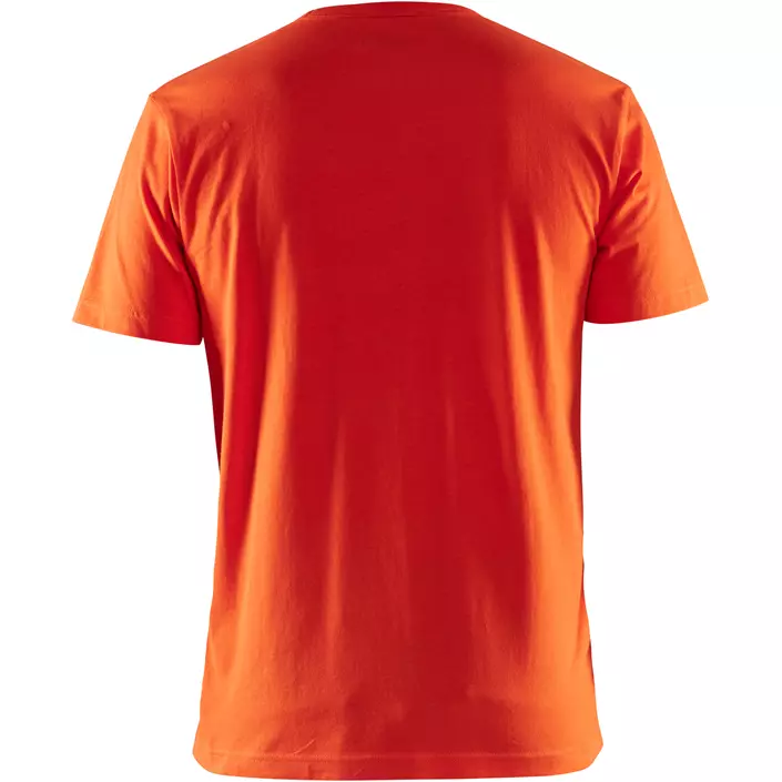 Blåkläder T-shirt, Orangeröd, large image number 2