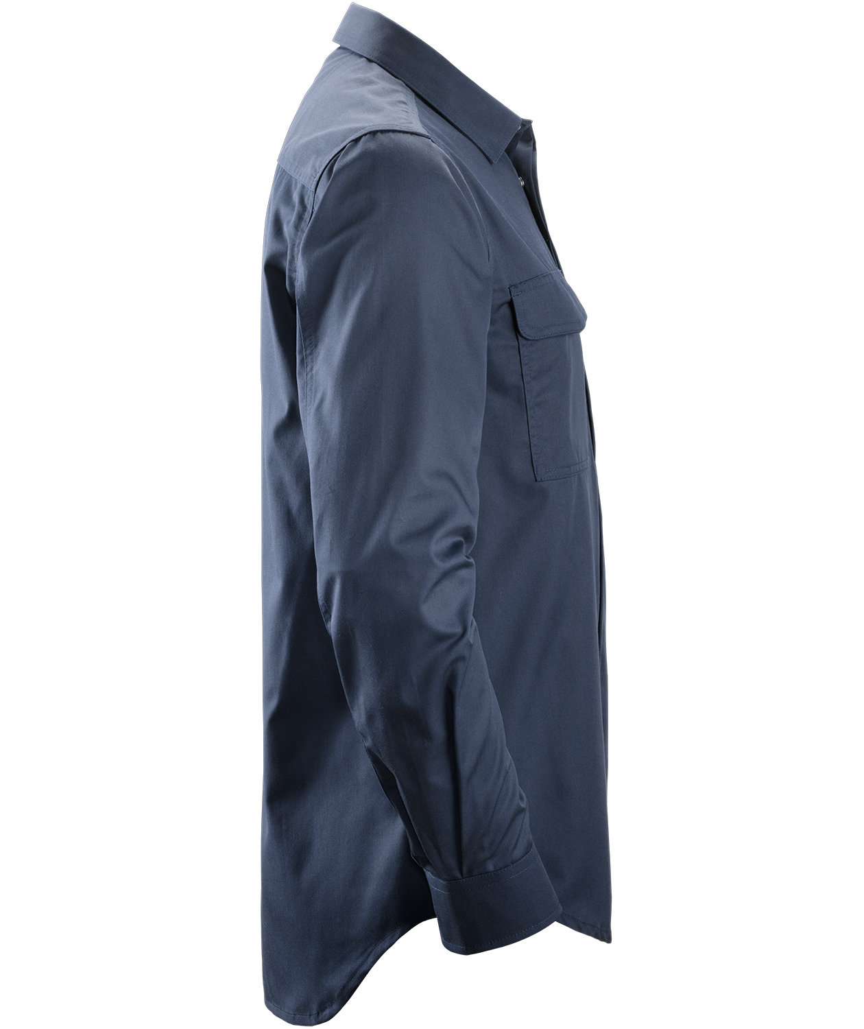 Snickers service skjorta 8510, Marinbl&aring;, large image number 3