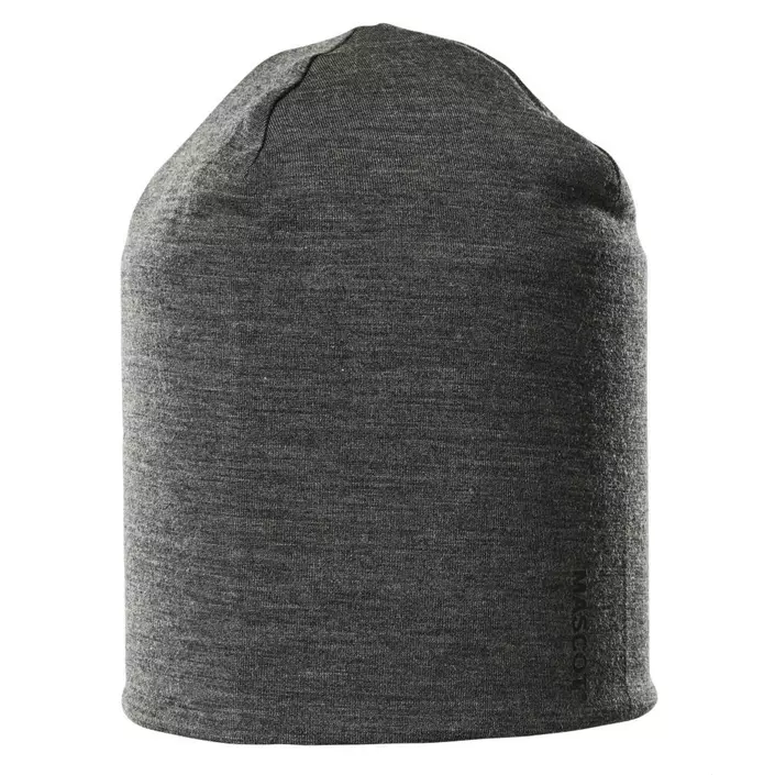 Mascot hat with wool, Dark Anthracite/Light Grey Melange, Dark Anthracite/Light Grey Melange, large image number 0
