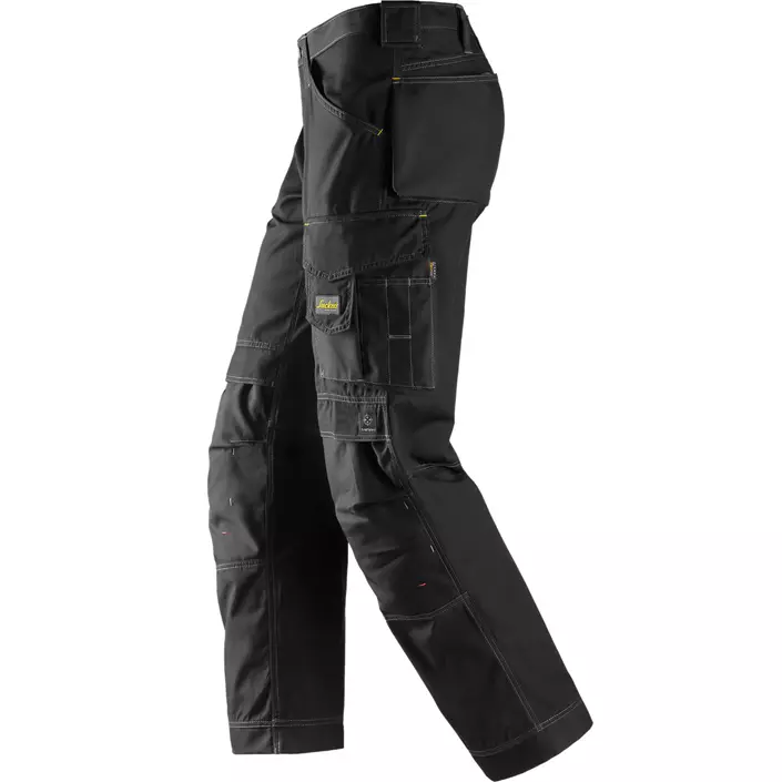 Snickers work trousers 3313, Black/Black, large image number 2