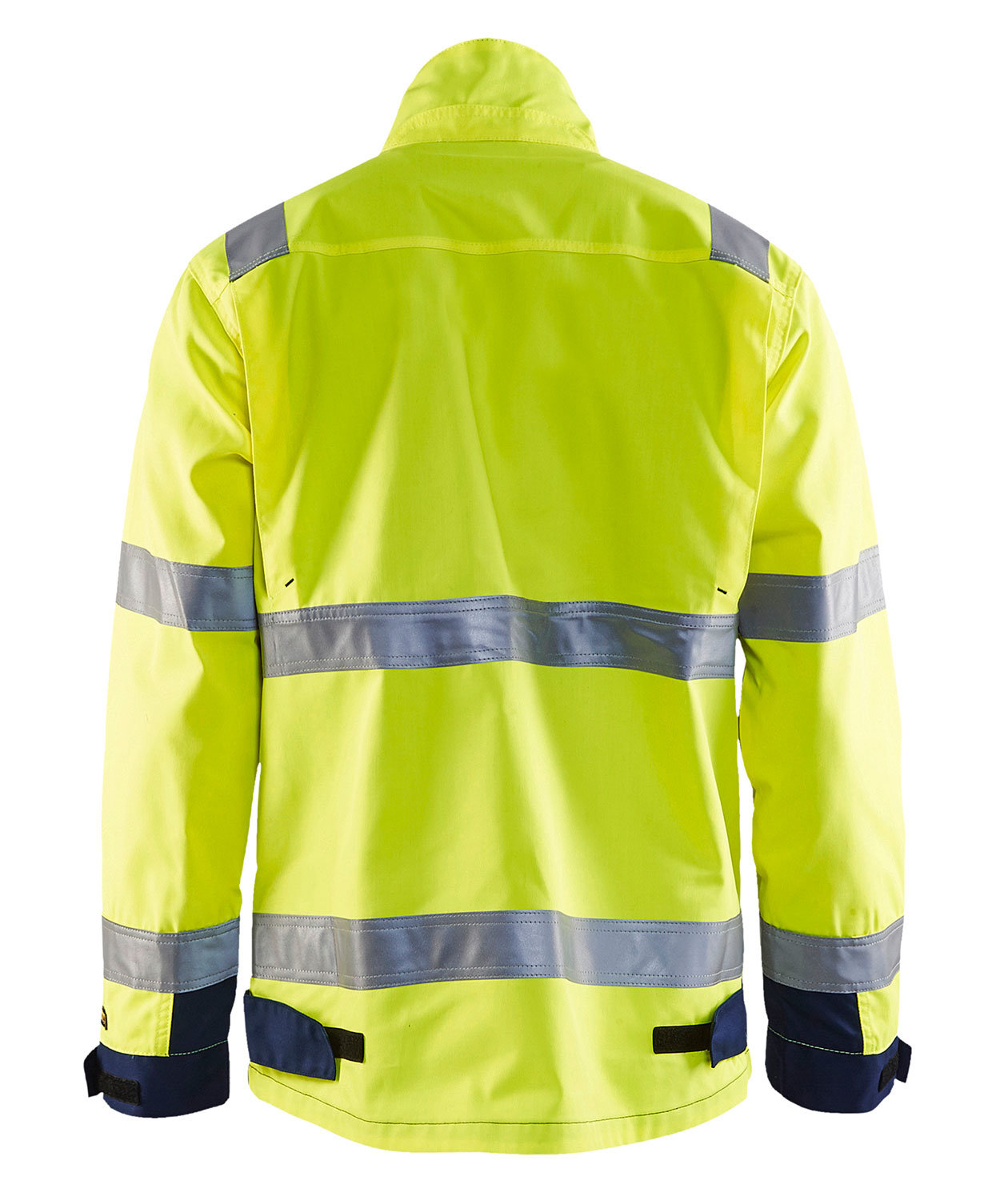 Bl&aring;kl&auml;der arbejdsjakke, Hi-Vis gul/marine, large image number 2