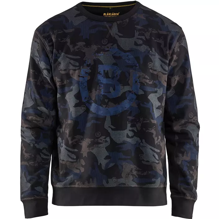Blåkläder Limited sweatshirt, Sort/Mørkegrå, large image number 0