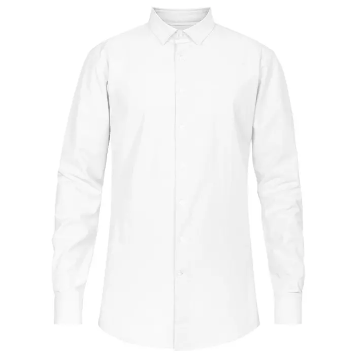 NewTurn Super Stretch Slim fit skjorte, Hvid, large image number 0