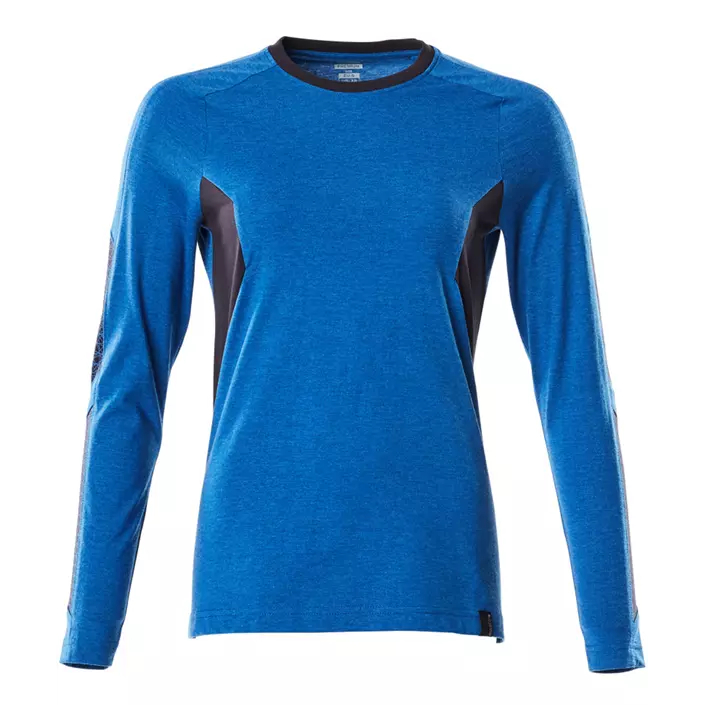 Mascot Accelerate long-sleeved women's T-shirt, Azure Blue/Dark Navy, large image number 0