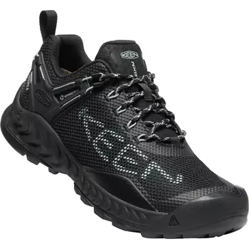Keen Nxis Evo MID women's hiking shoes, Black/Cloud Blue