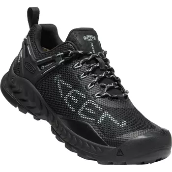 Keen Nxis Evo MID women's hiking shoes, Black/Cloud Blue