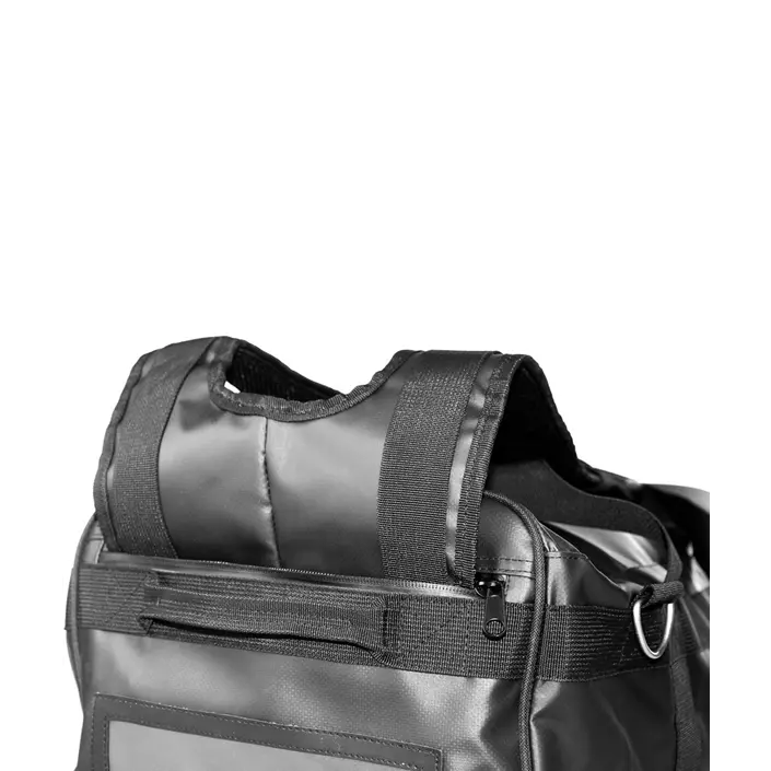 North Sea sports bag with backpack function 54L, Black, Black, large image number 2
