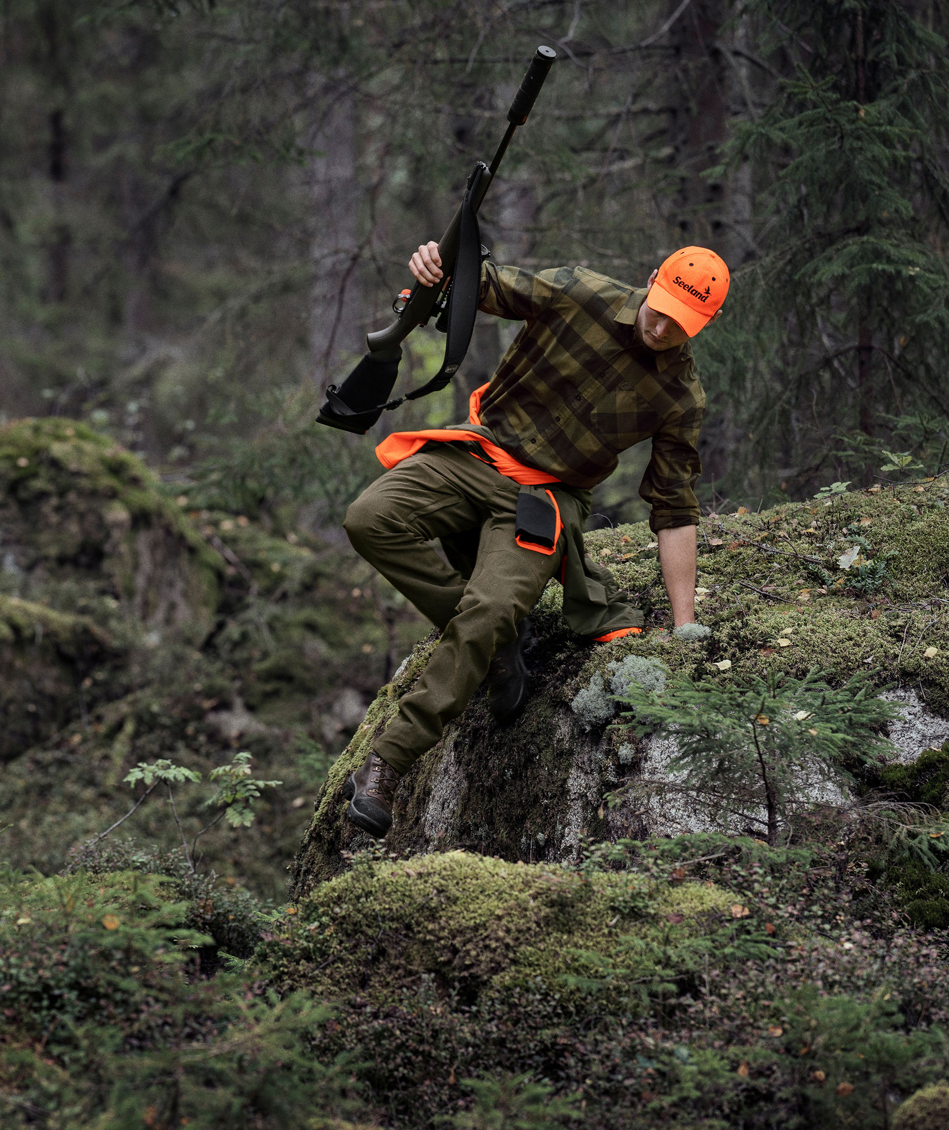 Seeland Toronto skjorta, Green Check, large image number 8