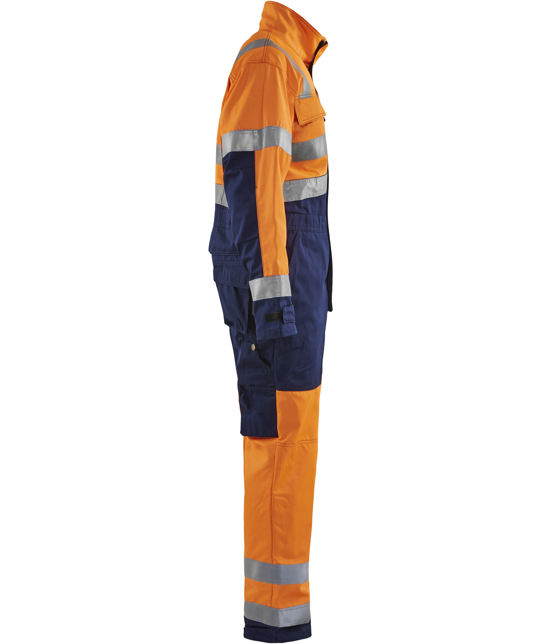 Bl&aring;kl&auml;der coverall, Hi-vis Orange/Marine, large image number 2