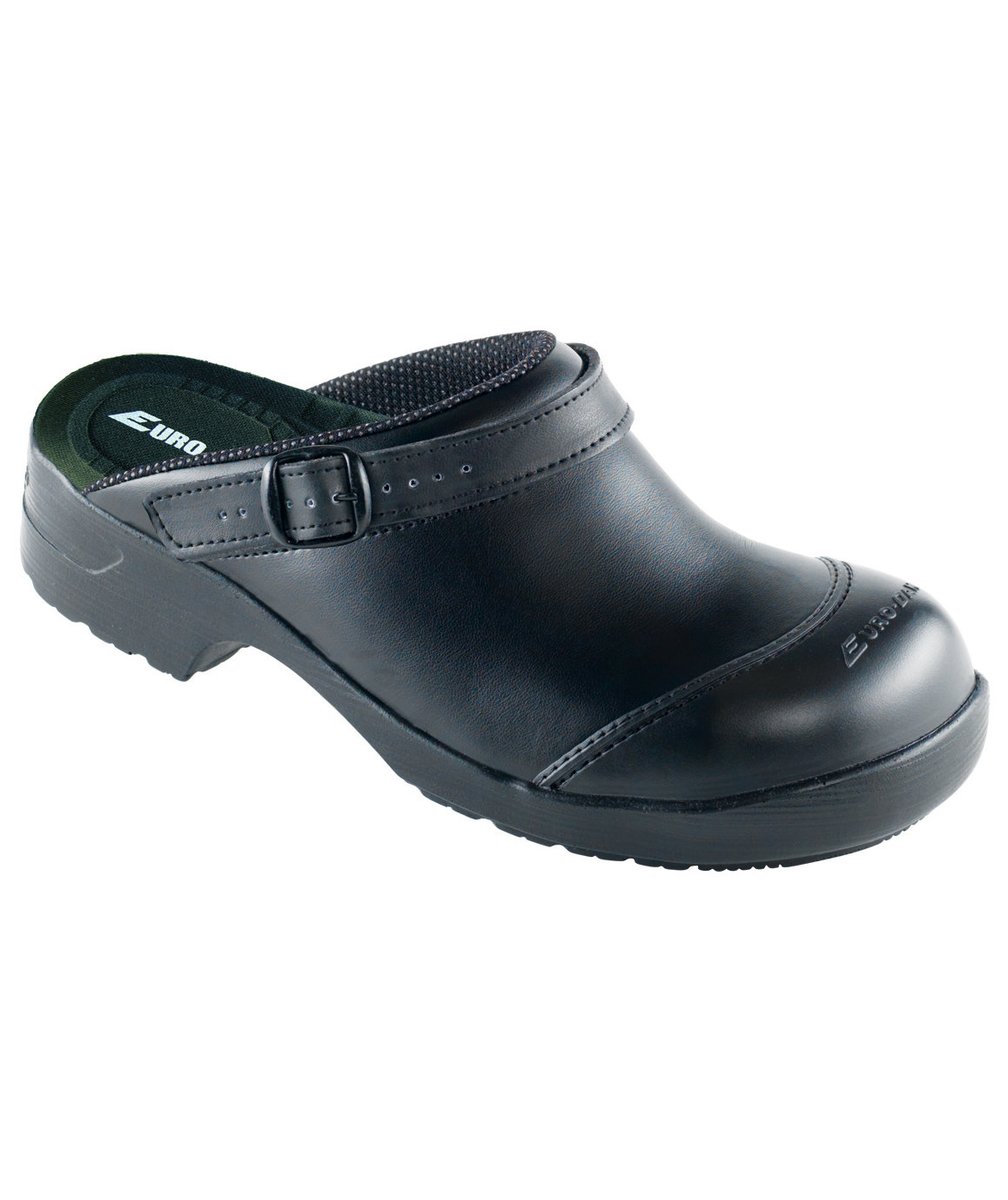 Buy Euro Dan Flex safety clogs with heel strap SB at Pro dress