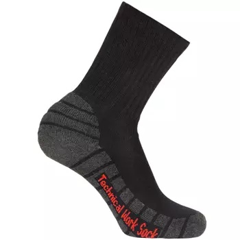 Klazig Dri-Release work socks, Black