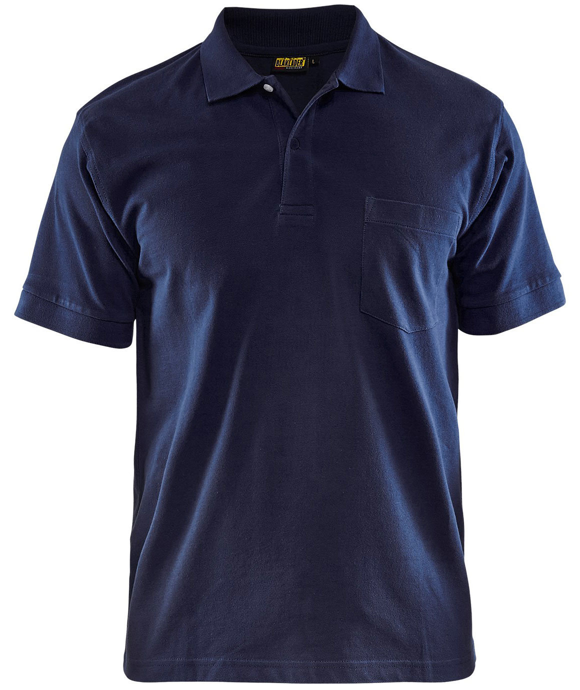 Bl&aring;kl&auml;der polo T-skjorte, Marine, large image number 0