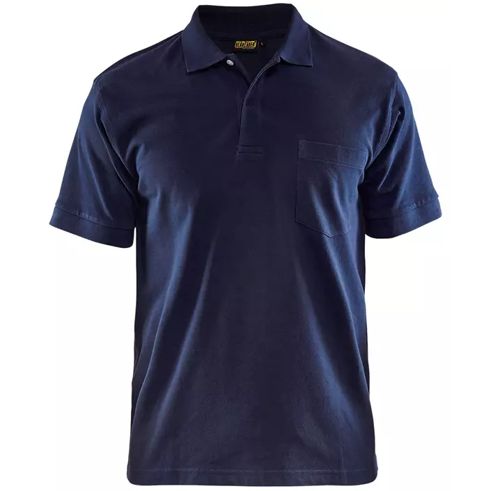 Blåkläder polo T-skjorte, Marine, large image number 0