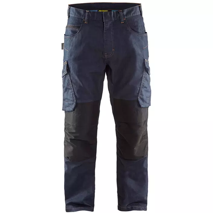 Blåkläder Unite Denim work trousers, Marine Blue/Black, large image number 0