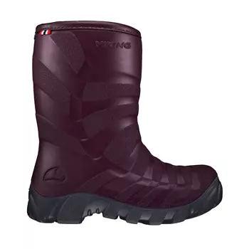 Viking Ultra 2.0 winter boots for kids, Grape/Grey