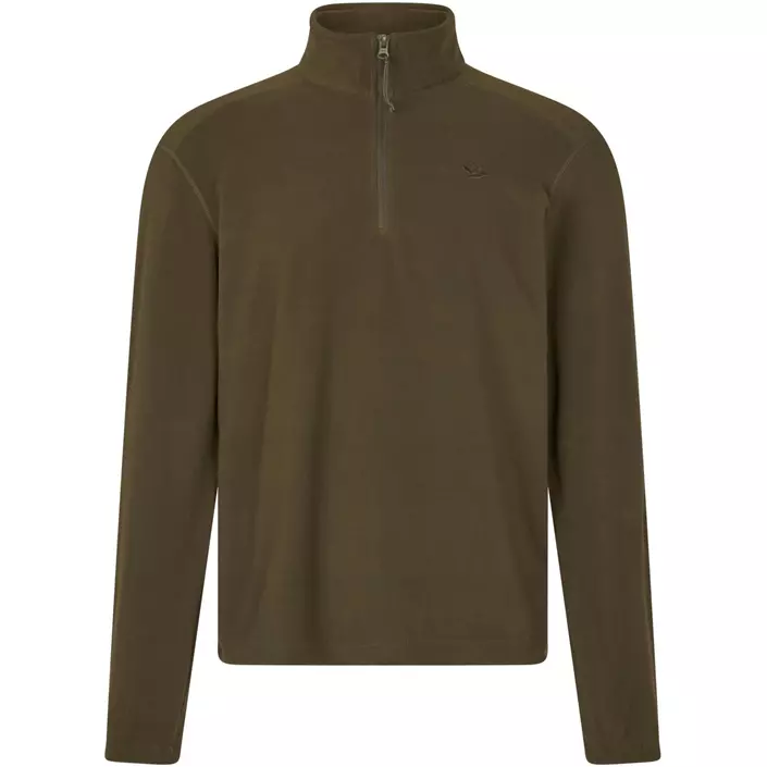 Seeland Benjamin half zip fleecetröja, Pine green, large image number 0