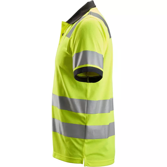 Snickers AllroundWork polo T-shirt 2730, Hi-Vis Gul, large image number 3