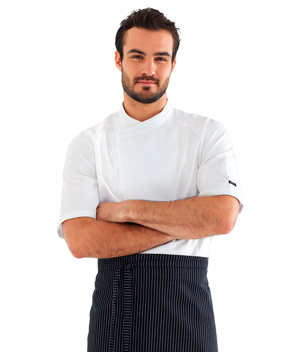 Kentaur short-sleeved  chefs-/server jacket