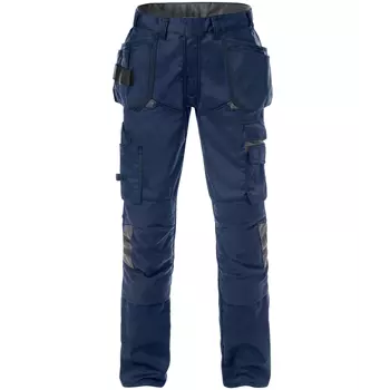 Fristads craftsman trousers 2595 STFP, Marine Blue/Grey