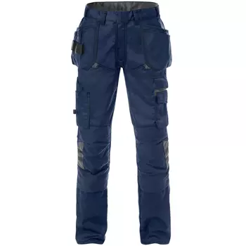 Fristads craftsman trousers 2595 STFP, Marine Blue/Grey