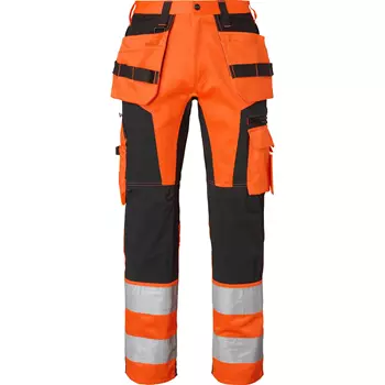 Top Swede craftsman trousers 236, Hi-Vis Orange/Black