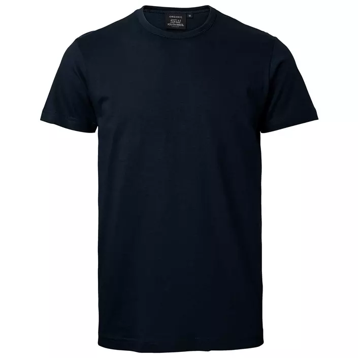 South West Delray ekologisk T-shirt, Navy, large image number 0
