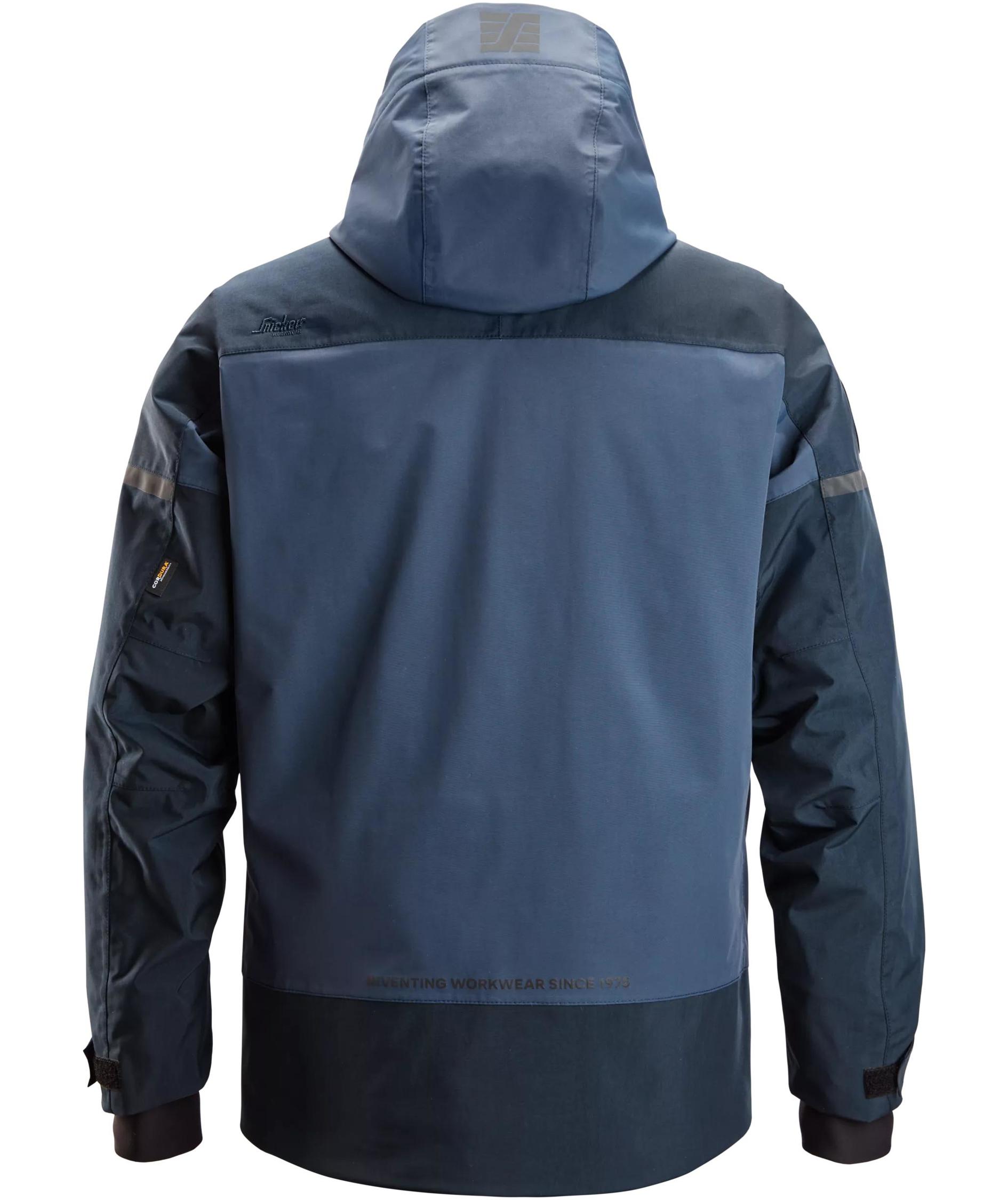 Snickers AllroundWork winter jacket 1112, Navy/Dark Navy, large image number 2