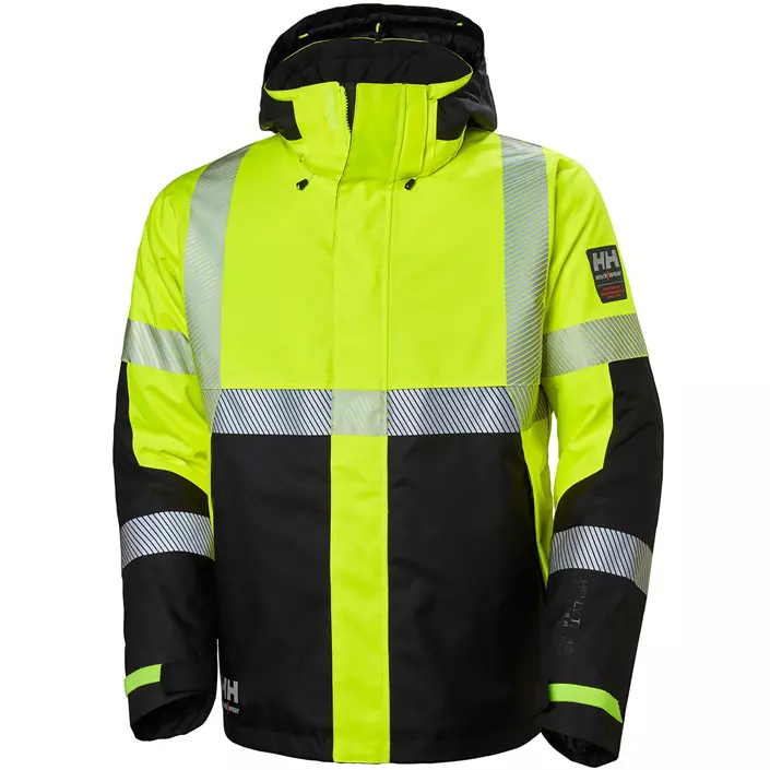 Helly Hansen ICU winter jacket, Hi-vis yellow/charcoal, large image number 0