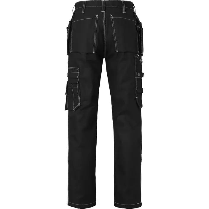 Top Swede craftsman trousers 2515, Black, large image number 1