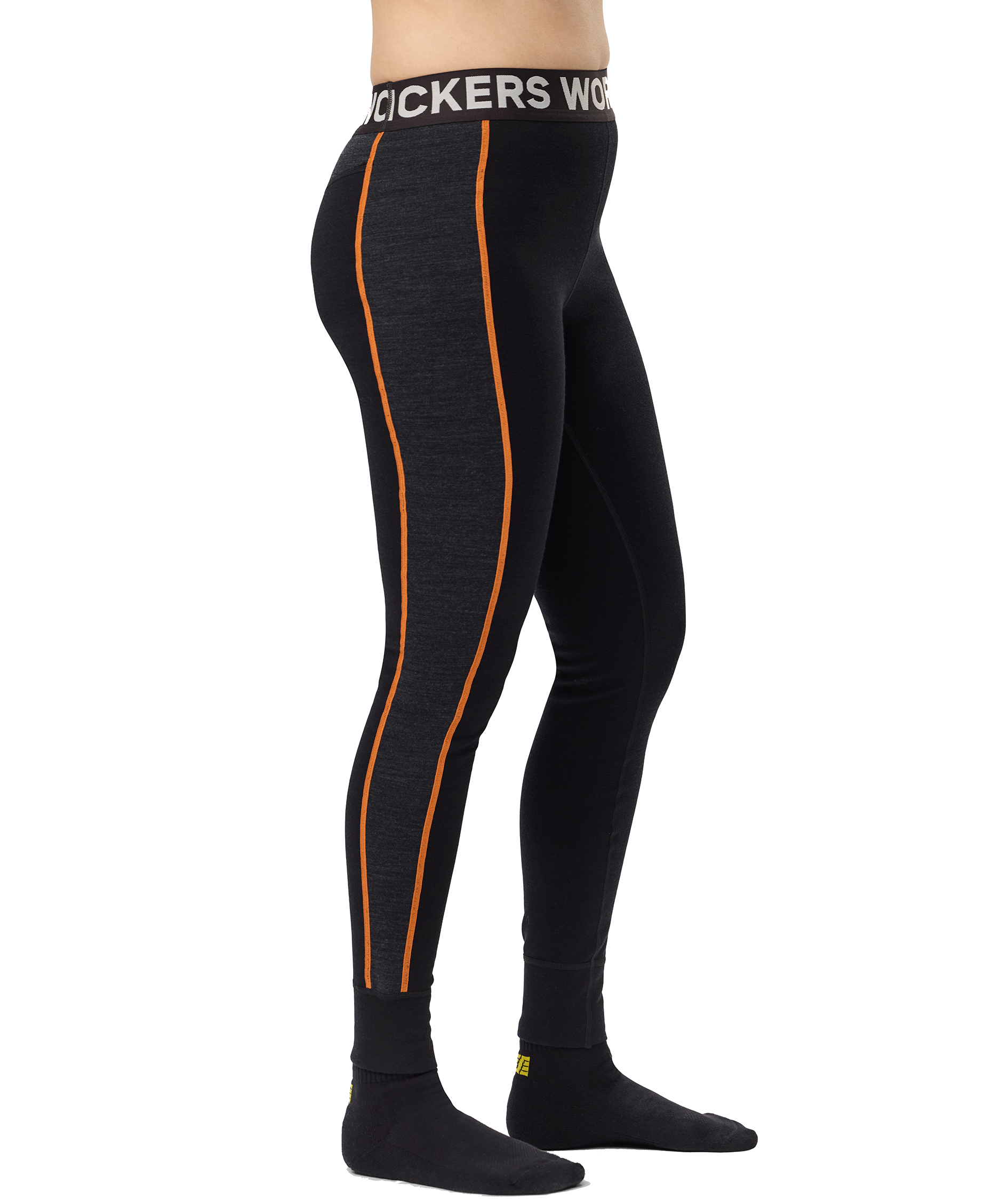 Snickers women's thermal long johns with merino wool 9471, Black/Anthracite Melange, large image number 7