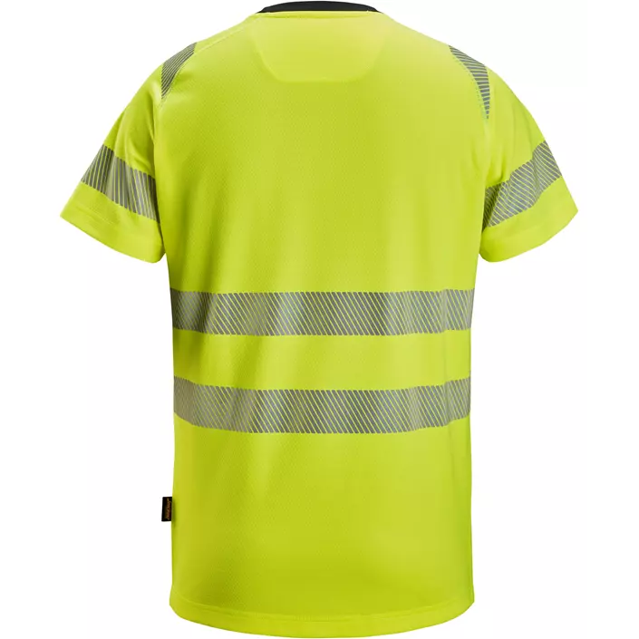 Snickers T-shirt 2539, Hi-Vis Gul, large image number 2