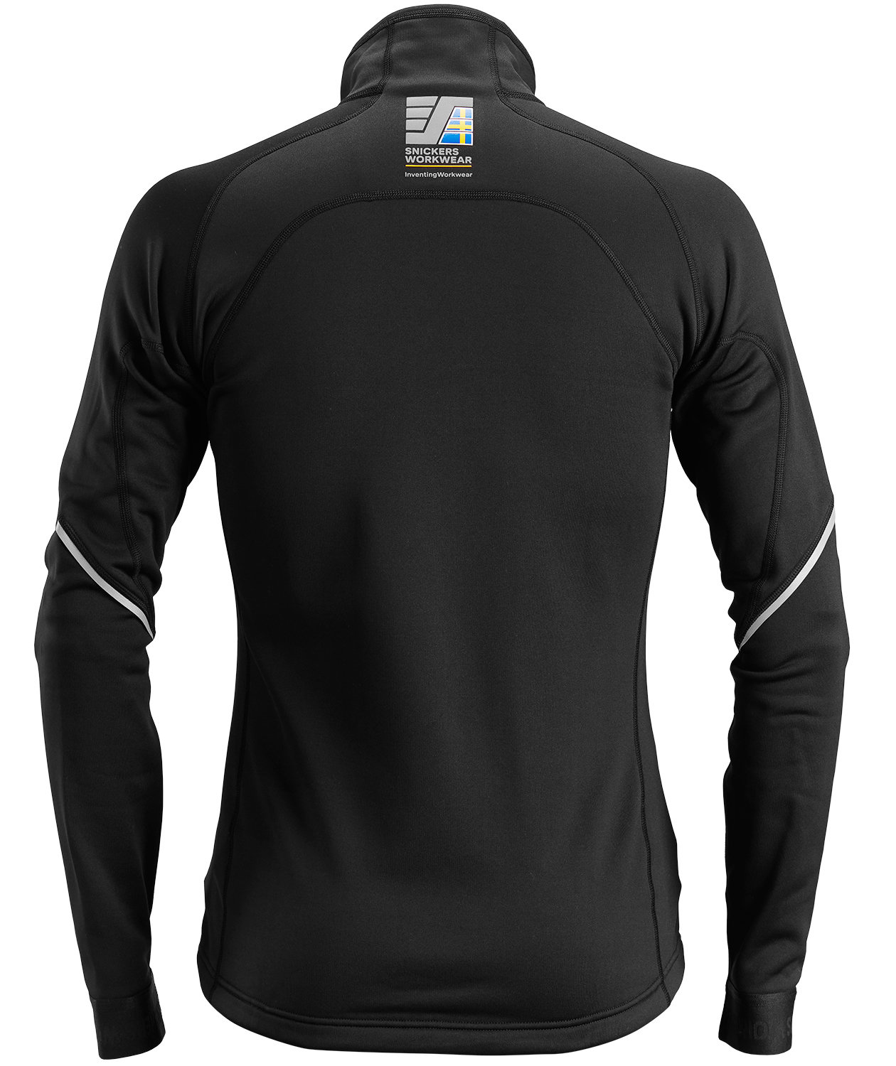 Snickers FlexiWork fleecejakke 8003, Sort, large image number 2