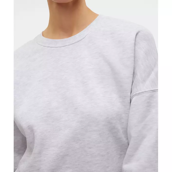 Vero Moda VMSONJA dame sweatshirt, Light Grey Melange, large image number 4