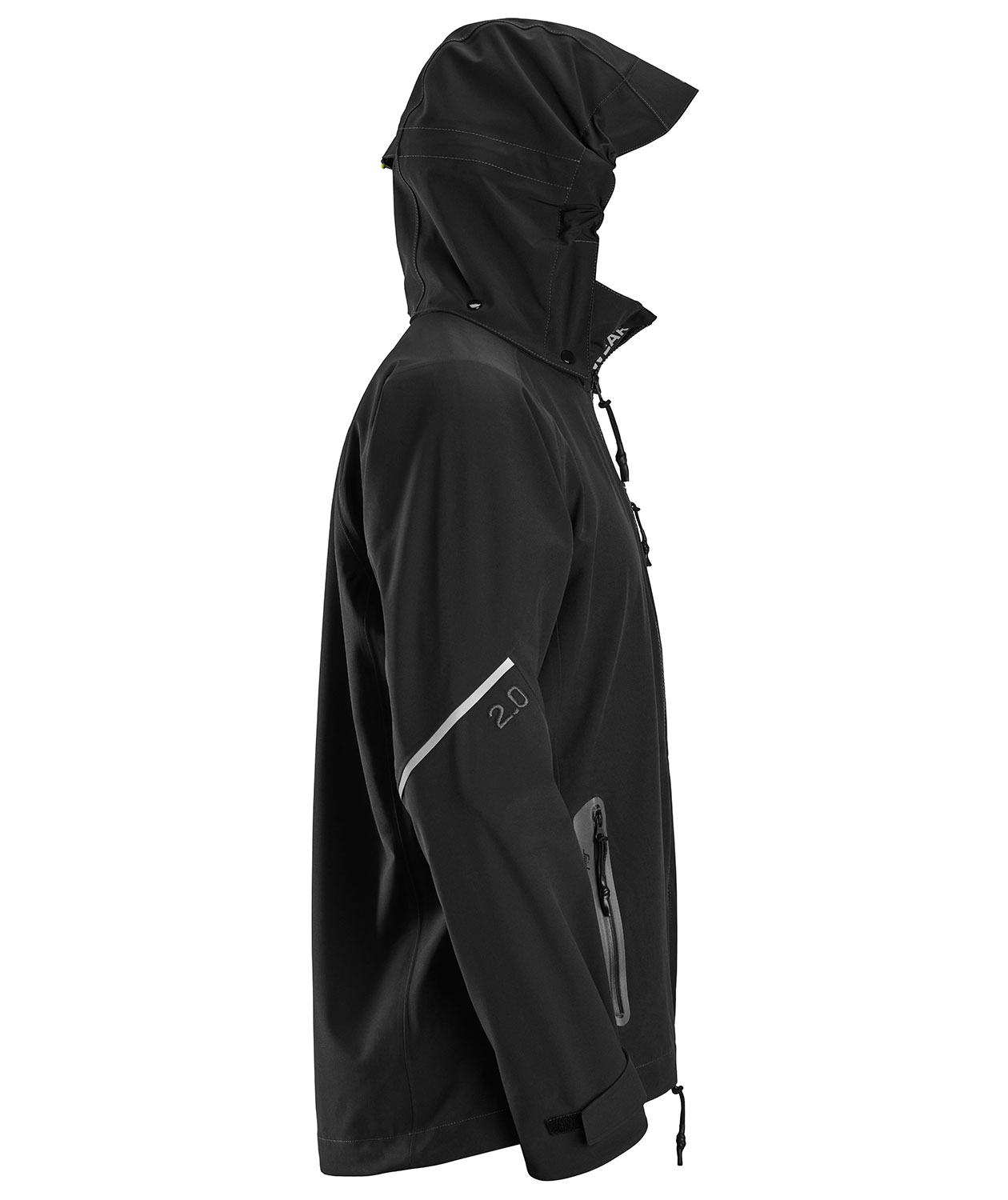 Snickers FlexiWork softshelljacka 1218, Svart, large image number 3