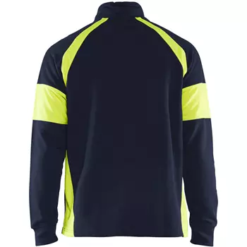Blåkläder Visible sweatshirt, Marine/Hi-Vis gul