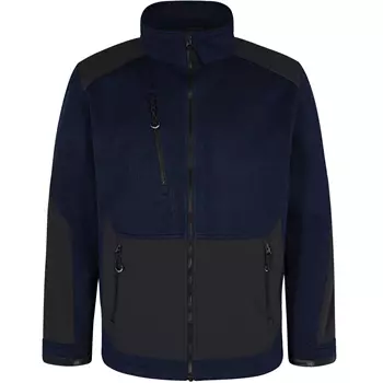 Engel X-treme knitted softshell jacket, Blue Ink/Black