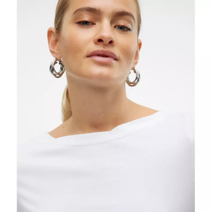Vero Moda VMPANDA MODAL dame T-shirt, Bright White, large image number 3