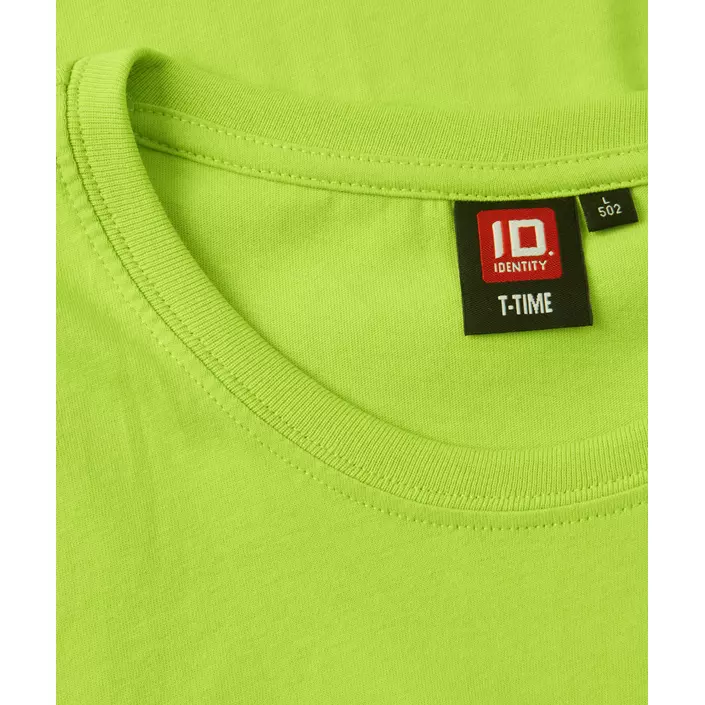 ID T-Time T-Shirt Tight, Lime Grün, large image number 3