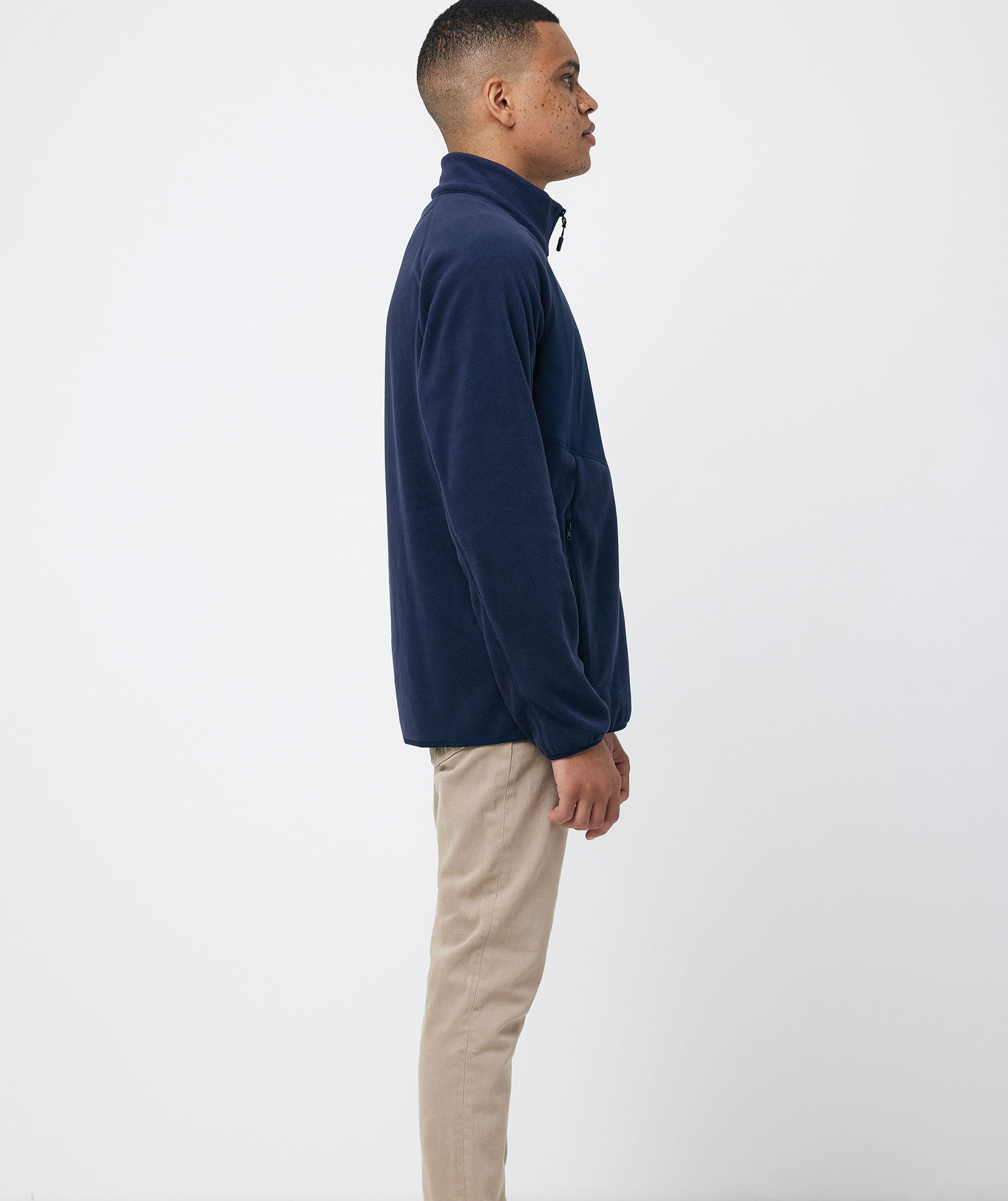 Iqoniq Talung fleecetr&oslash;je, Marinebl&aring;, large image number 10