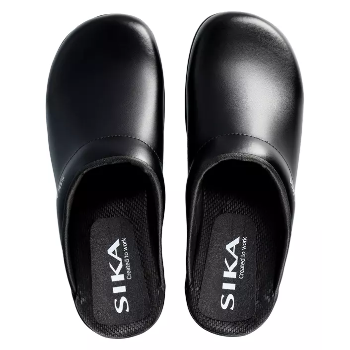Sika Flexika clogs without heel cover, Black, large image number 3